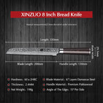 XINZUO HE SERIES 8 inch Bread Knife