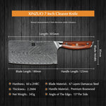 XINZUO YI SERIES 7 '' inch Meat Cleaver Knife