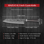 XINZUO HE SEIRES 8.5 inch Gyuto Knife